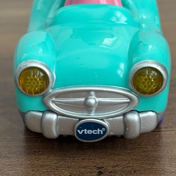 * VTECH Go Go Smart Wheels Disney MINNIE MOUSE Blue Car Lights & Sounds WORKS * - Picture 9 of 10